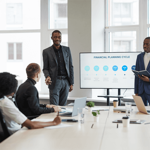 Targeted private equity investments. image