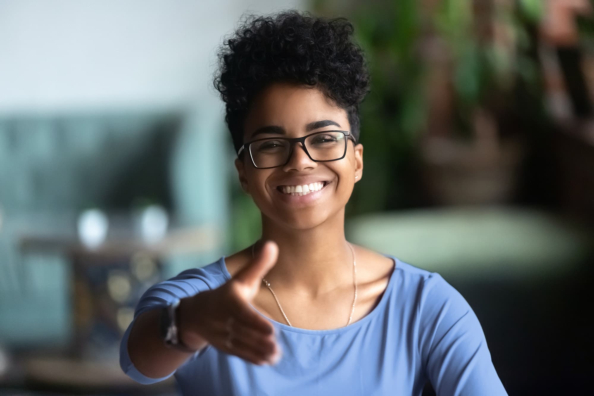 partner with us welcoming lady cover image